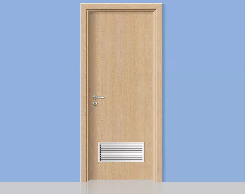 雙包邊鋼質醫用門-木紋1號