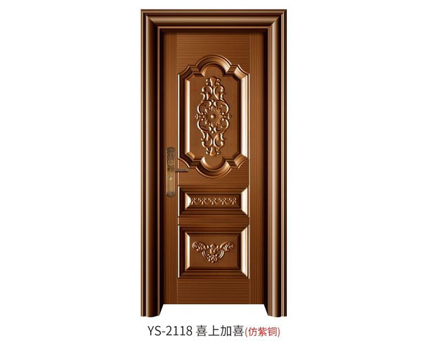 YS-2118 喜上加喜（仿紫銅）
