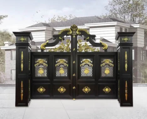 豪華別墅大門004