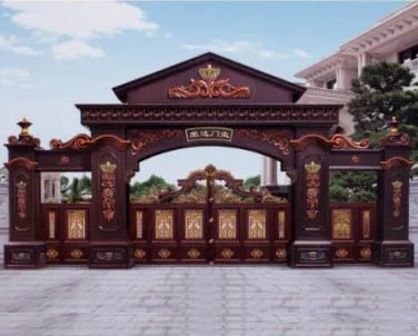 豪華別墅大門018