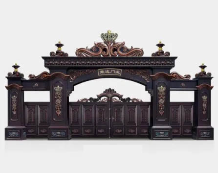 豪華別墅大門019