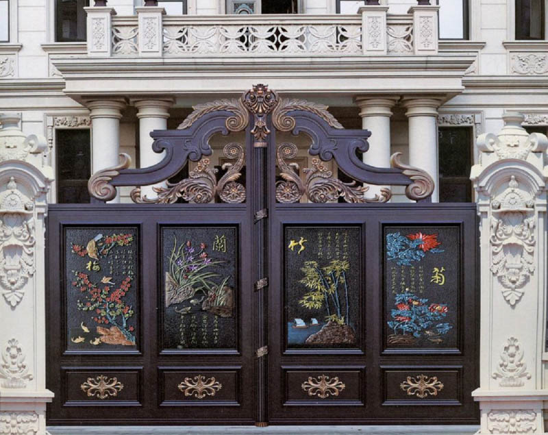 豪華別墅大門024