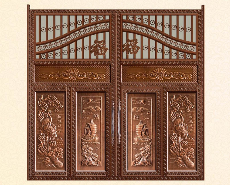 豪華別墅大門033