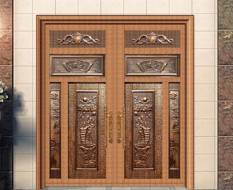 豪華別墅大門035