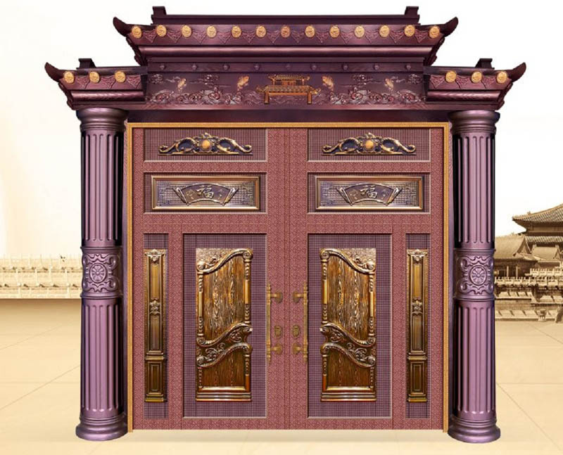 豪華別墅大門037